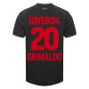 Officiële Voetbalshirt Bayer 04 Leverkusen Alejandro Grimaldo 20 Thuis 2023-24 - Heren